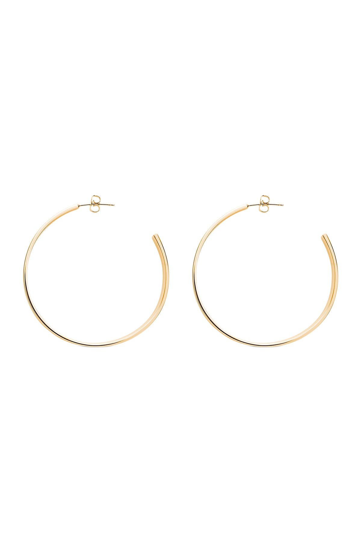 Sterling Forever Graduated Hoop Earrings