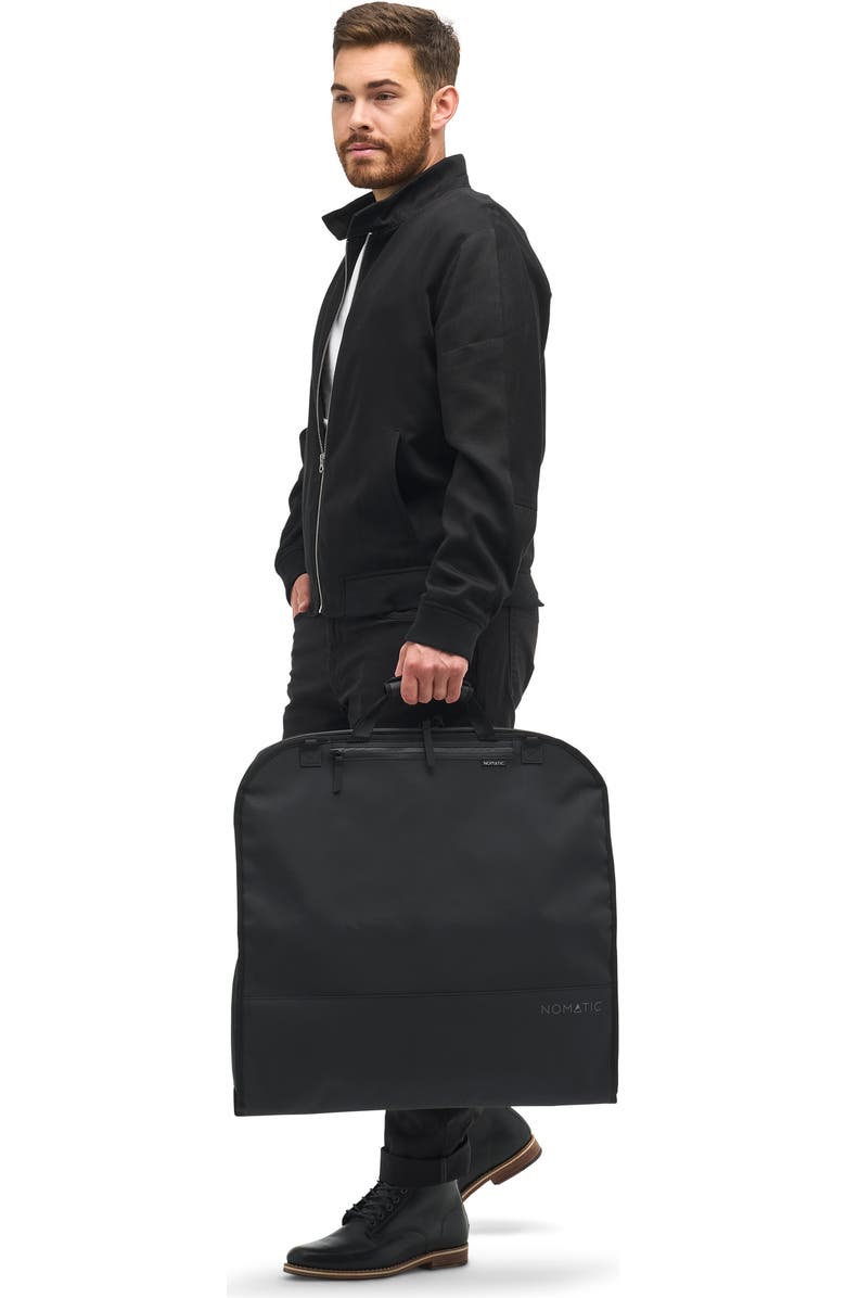 NOMATIC Water Resistant Travel Garment Bag, Main, color, Black