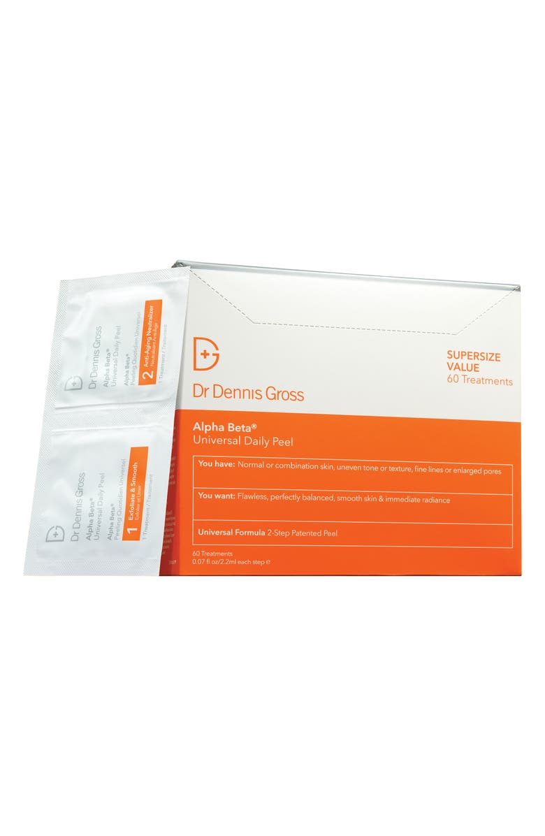 Dr. Dennis Gross Skincare Alpha Beta<sup>®</sup> Peel Original Formula - 60 Applications, Main, color, 