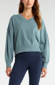 Zella Cloud Fleece Sweatshirt