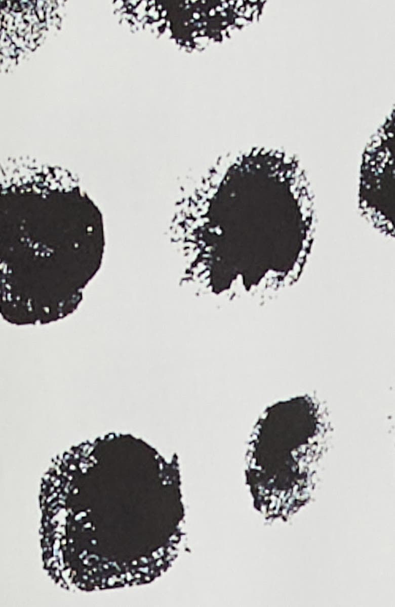 Marina Rinaldi Nilo Print Poplin Tunic Shirt, Alternate, color, Optical White