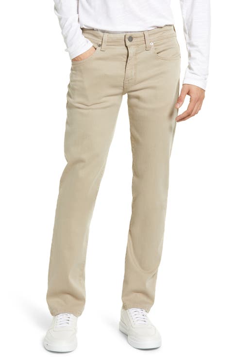 Jimmy Slim Straight Leg Jeans (Latte)
