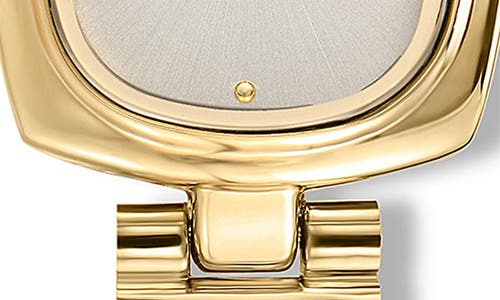 Ettika Square Dial Bracelet Watch, 20mm X 23mm In Gold