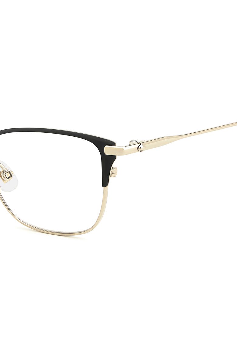 Kate Spade New York lidia 54mm rectangular reading glasses, Alternate, color, 