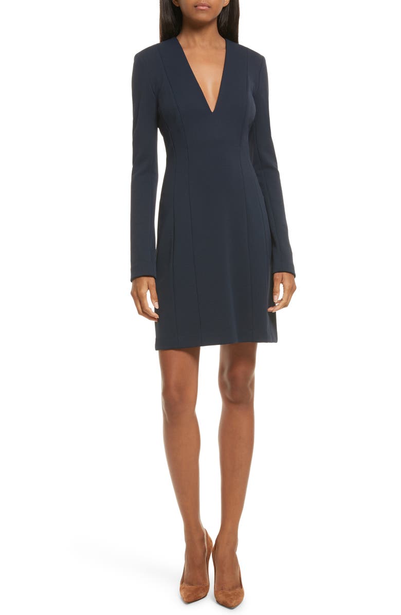 Theory Tuscon Knit A-Line Dress, Main, color, 