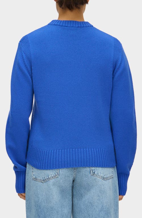 Aligne Dion Mock Neck Sweater In Blue