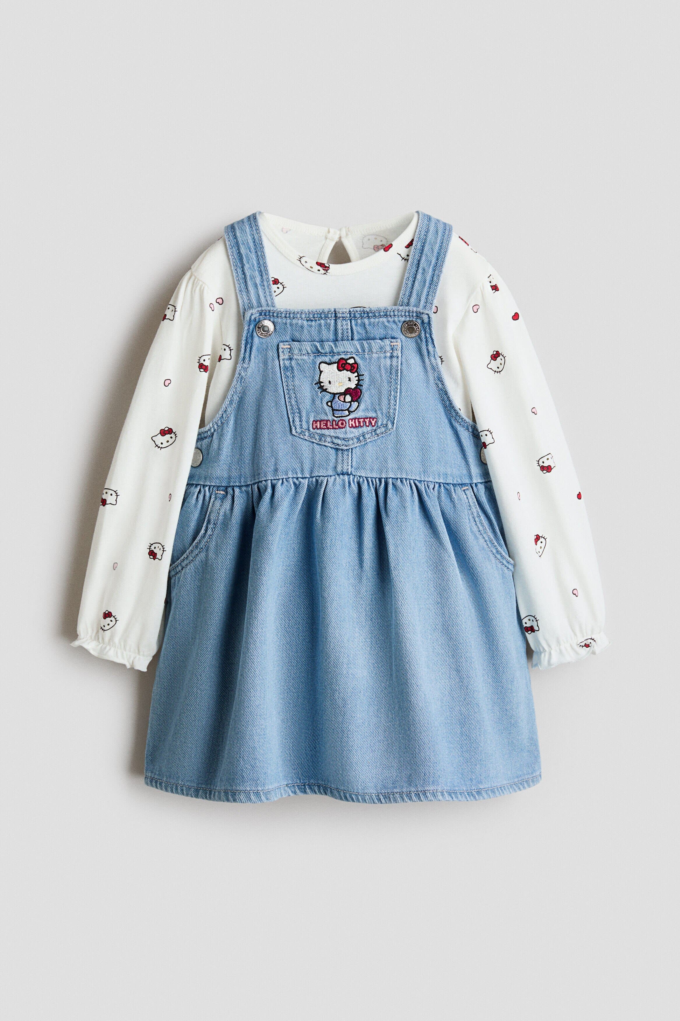 selected Light denim blue/Hello Kitty