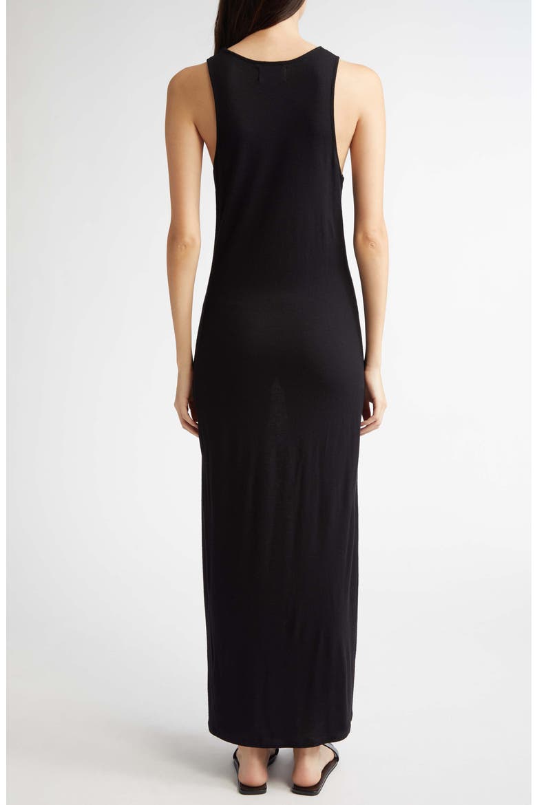Myron Tank Maxi Dress, Alternate, color, BLACK