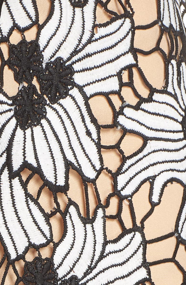 Keepsake the Label Break Free Lace Midi Dress, Alternate, color, 