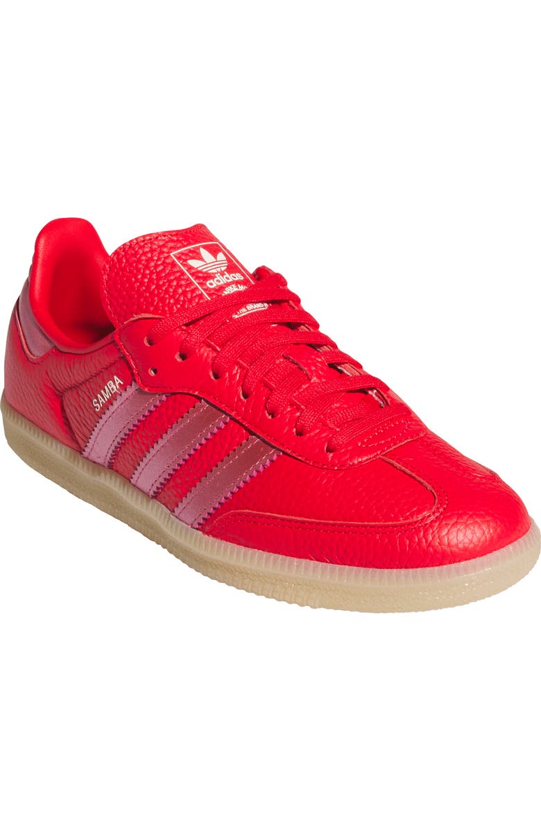 adidas Kids' Samba OG Sneaker, Main, color, Pure Ruby
