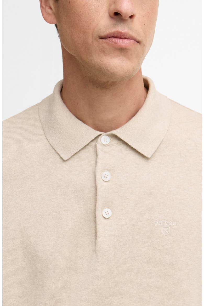 Muston Cotton & Linen Polo, Alternate, color, WASHED STONE
