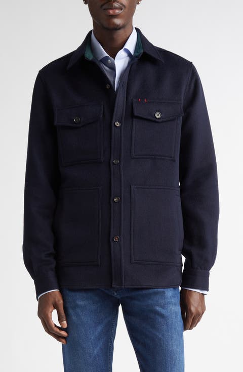 Cashmere & Wool Overshirt