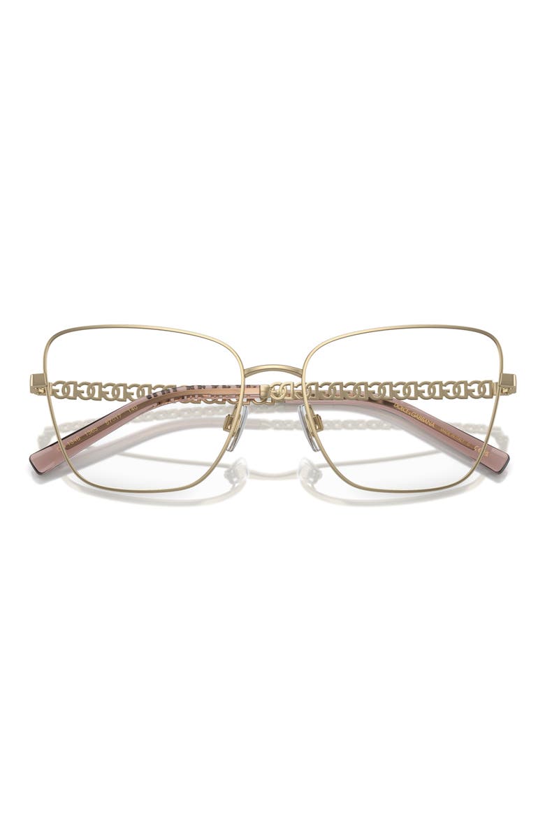 55mm Butterfly optical glasses, Alternate, color, LIGHT GOLD