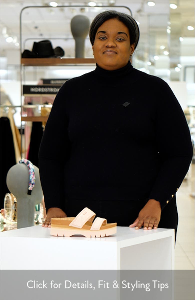 Cushion Vista Higher Platform Slide Sandal, sales video thumbnail