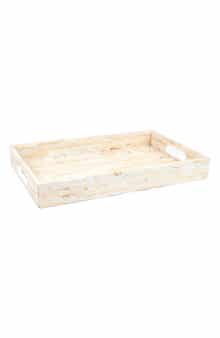 Mother of Pearl Rectangular Serving Tray