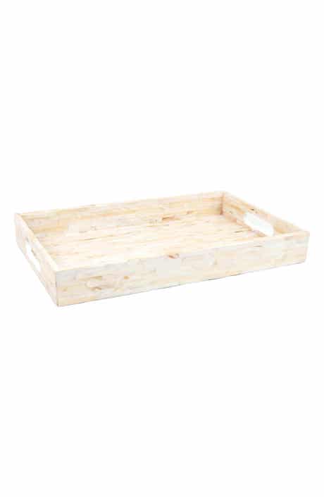 Mother of Pearl Rectangular Serving Tray