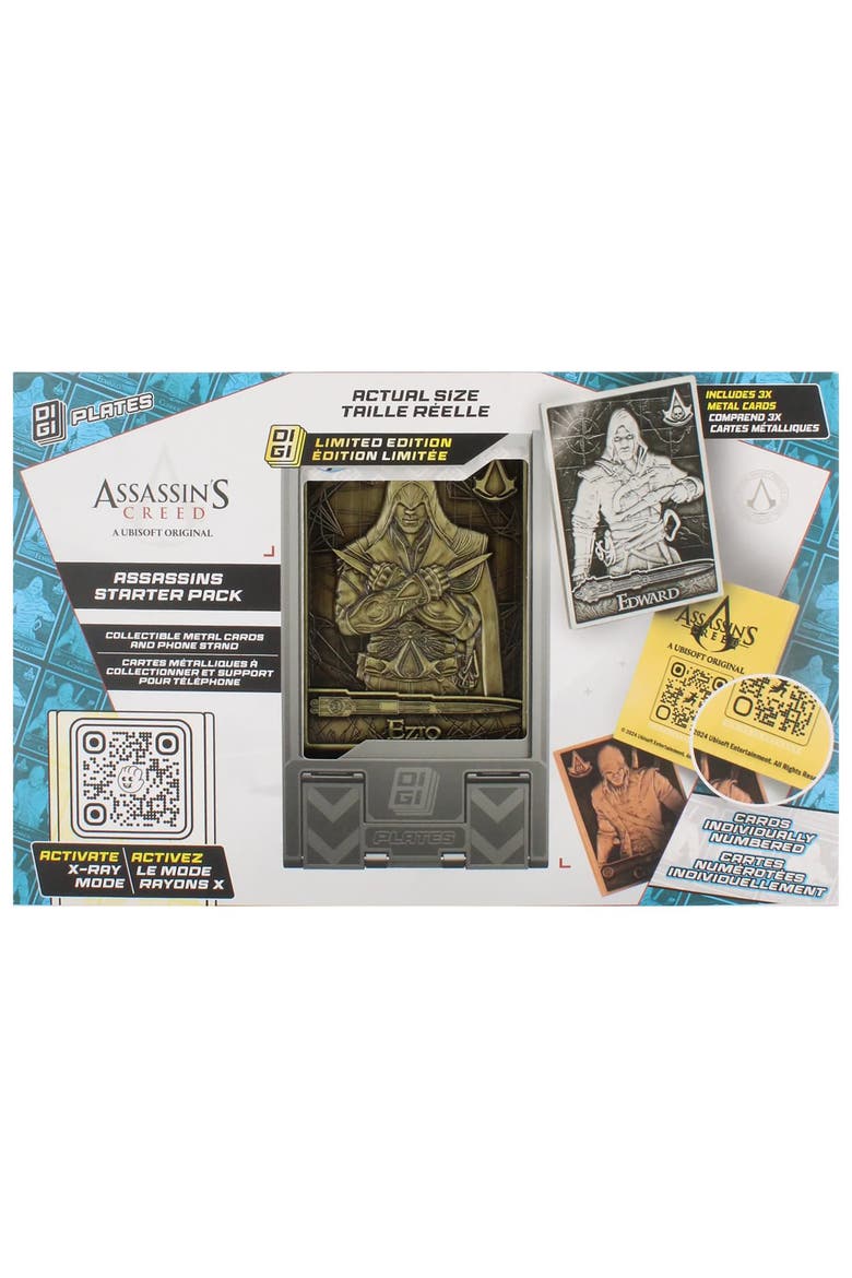 Digiplate Starter Pack Assassins Creed Assassins, Main, color, Multicolored
