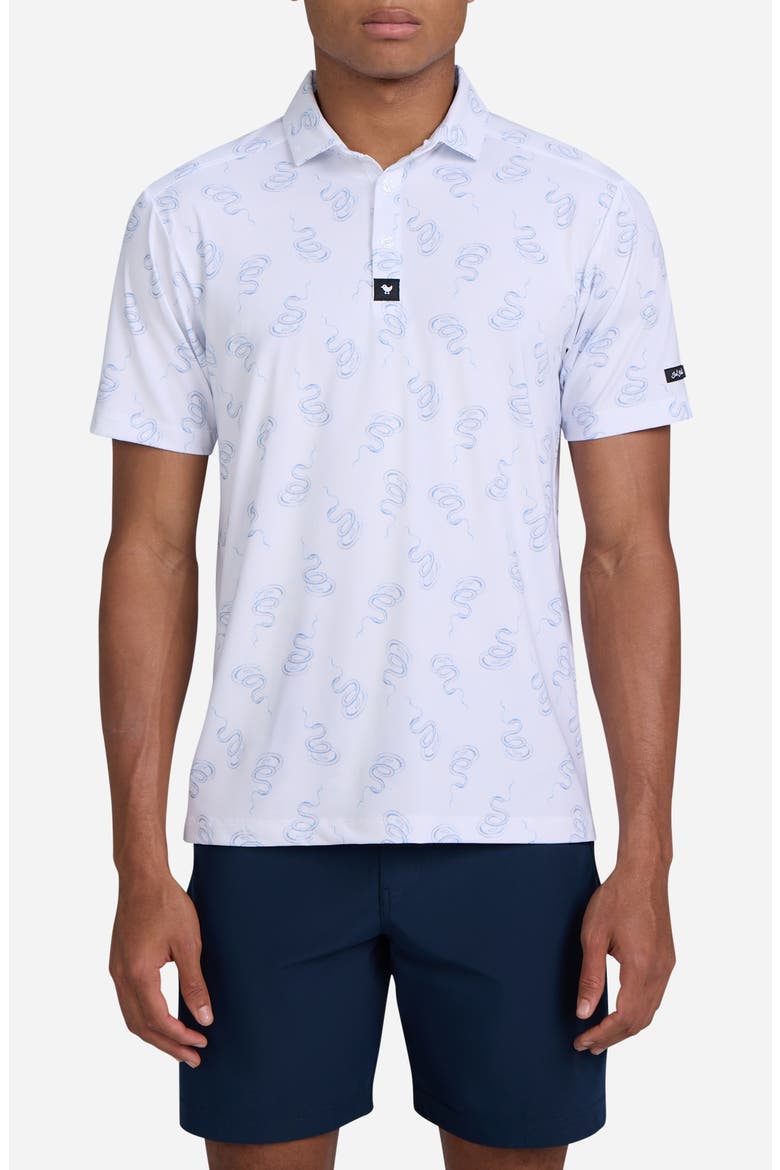 Core Knit Polo, Main, color, POISED TO ATTACK
