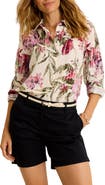 Tommy Bahama Orchid Isle Relaxed Fit Linen Button-Up Shirt