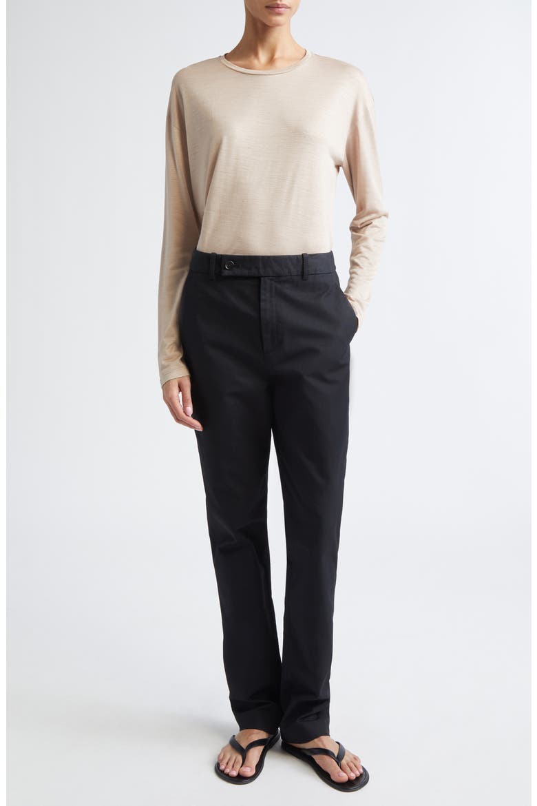 Myrtle Long Sleeve Modal & Cashmere T-Shirt, Alternate, color, BLUSH