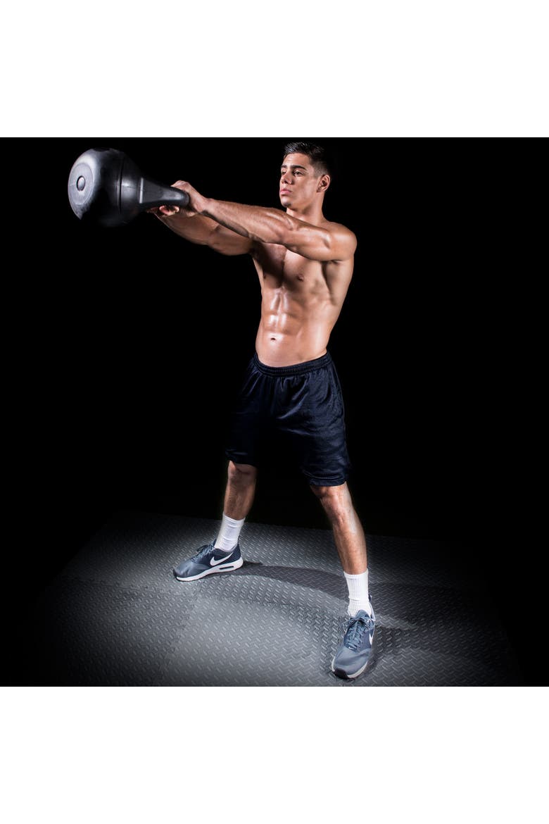 Vinyl Kettlebell, Alternate, color, 20 lb