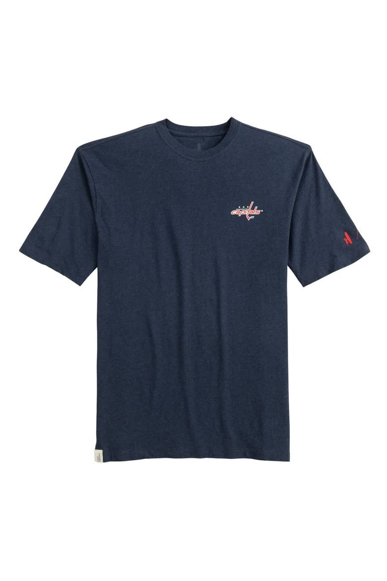 Men's johnnie-O Navy Washington Capitals Heathered Spencer T-Shirt, Alternate, color, Navy