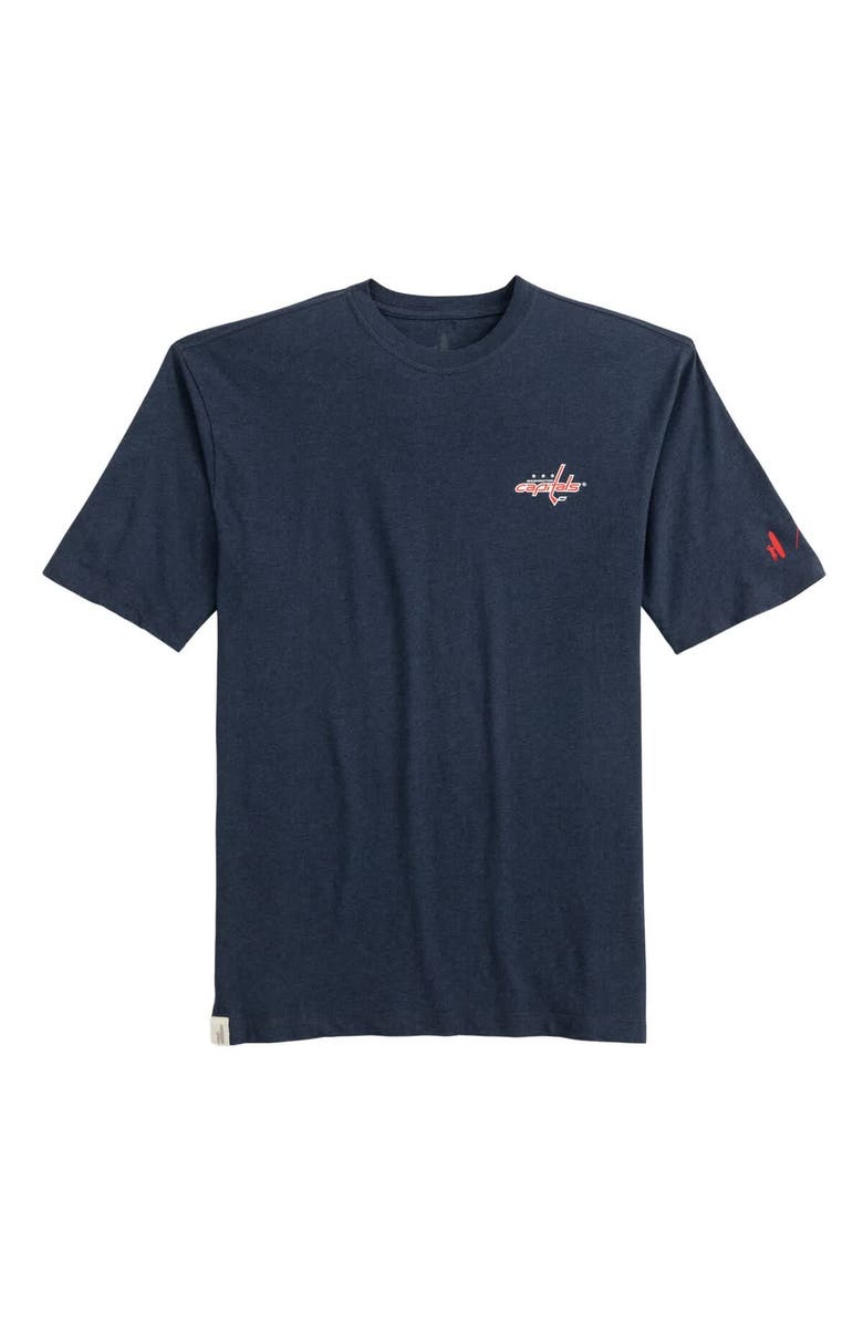 johnnie-O Men's johnnie-O Navy Washington Capitals Heathered Spencer T-Shirt, Alternate, color, Navy