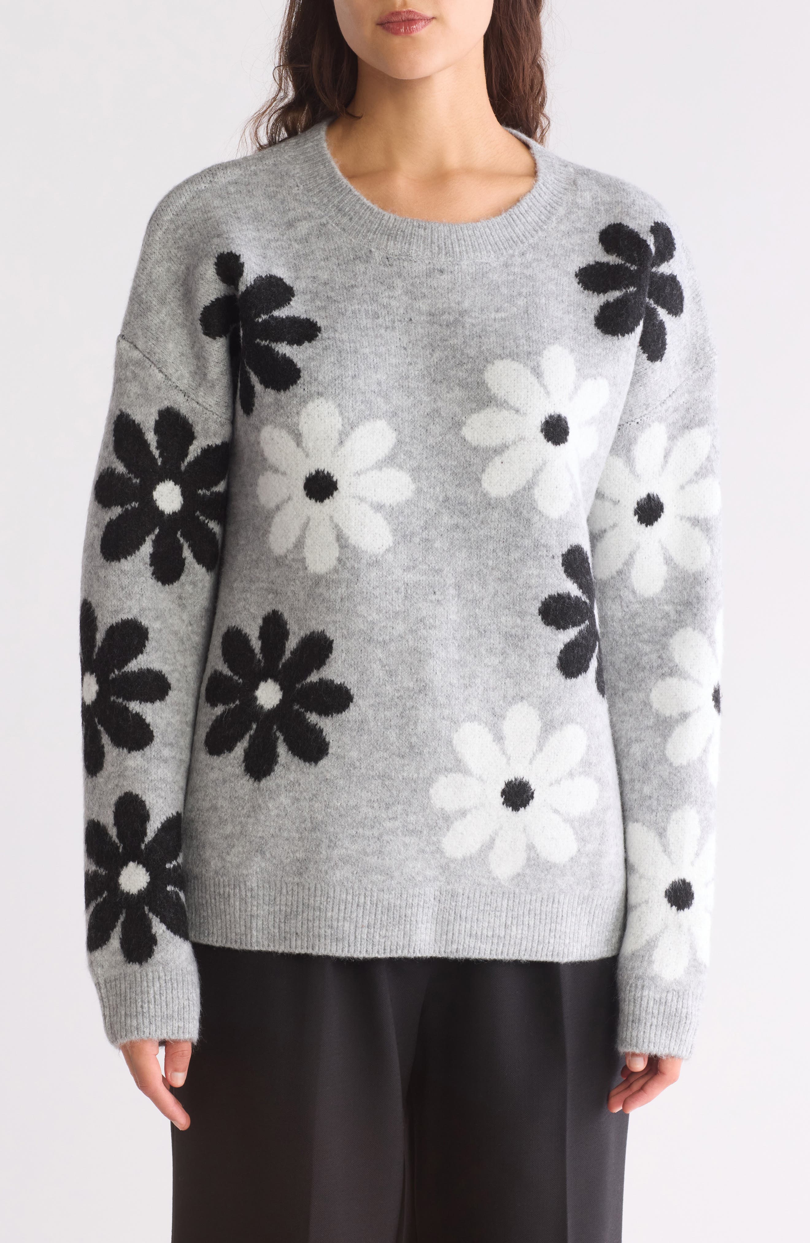 Daisy Jacquard Sweater