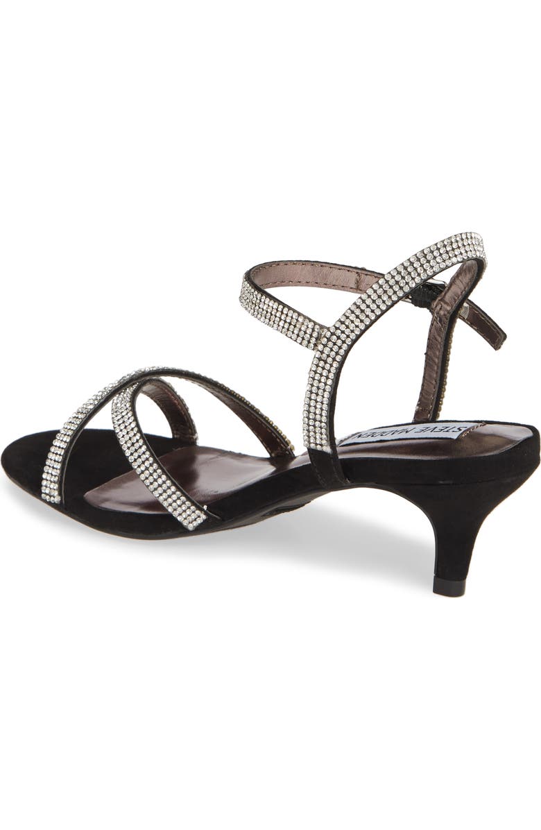 Steve Madden JClass Crystal Embellished Sandal, Alternate, color,