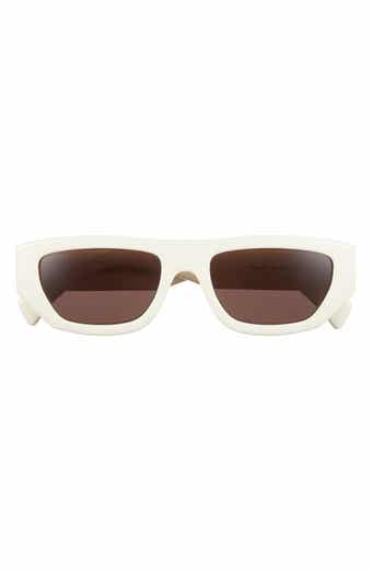 Gucci 53mm Rectangular Sunglasses