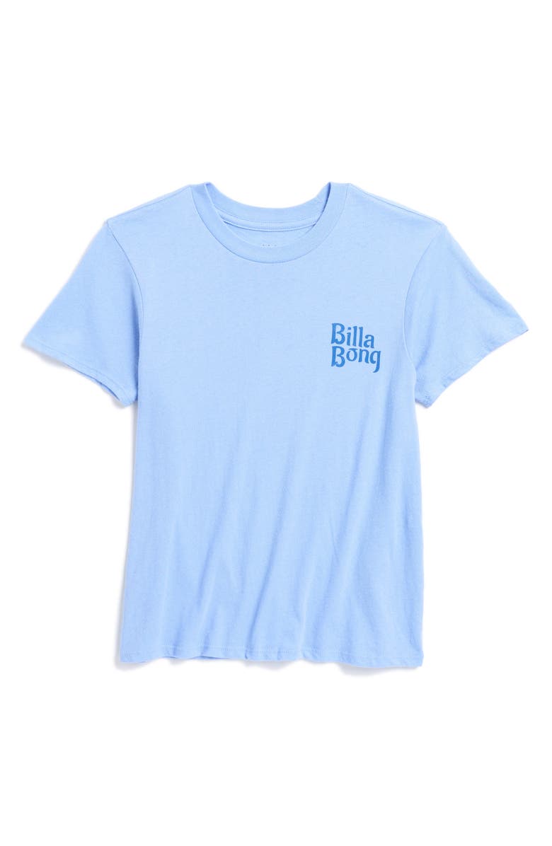 Billabong Shady Beach Crop Graphic Print T-Shirt, Main, color,
