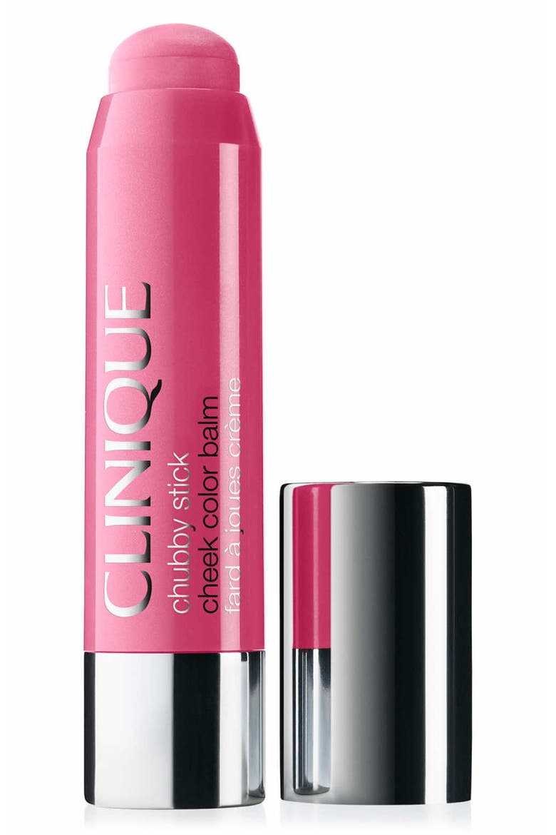 Chubby Stick Cheek Color Balm Cream Blush, Main, color, POPPIN PINK
