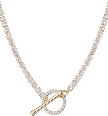 Crystal Toggle Necklace