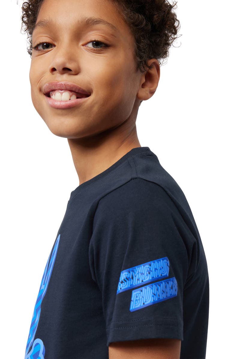 Psycho Bunny Kids' Pisani Graphic Tee, Alternate, color, 