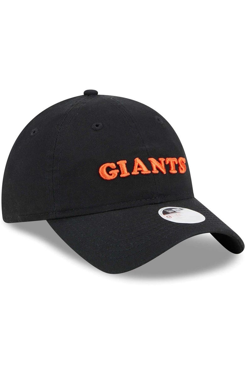 New Era Women's New Era Black San Francisco Giants Shoutout 9TWENTY Adjustable Hat, Alternate, color, 