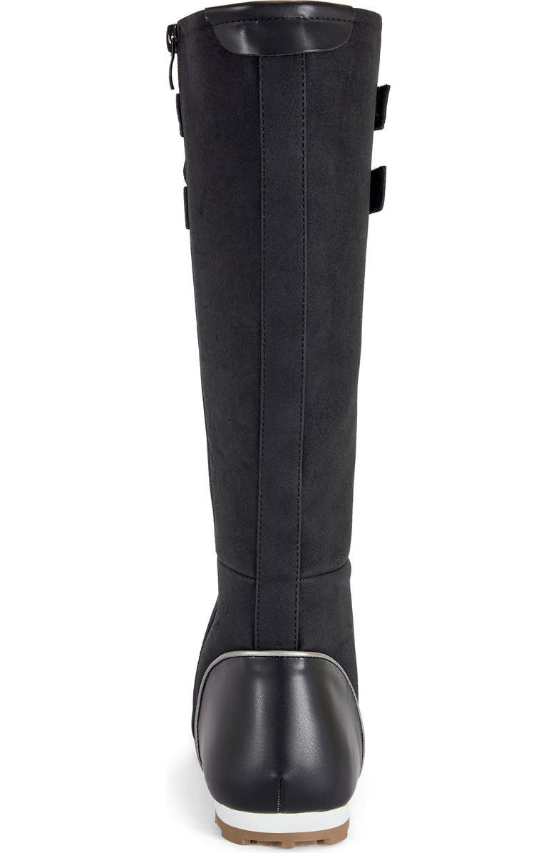 AZALEA WANG Ozzy Knee High Boxing Boot, Alternate, color,