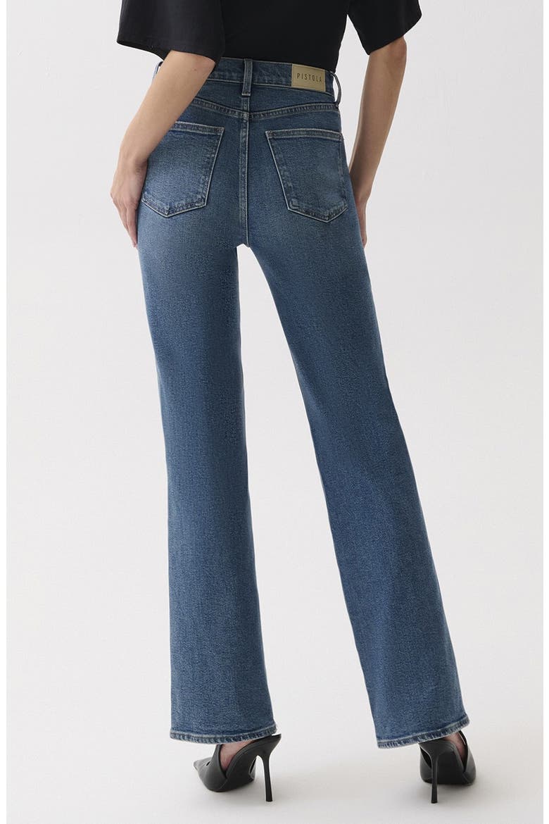 Evie High Waist Petite Bootcut Jeans, Alternate, color, SOHO