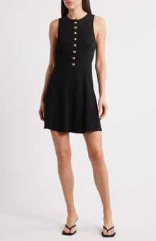 Nation LTD Jayna Fit & Flare Minidress