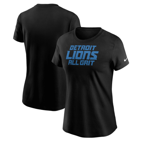 Women
s Nike Black Detroit Lions Winning Dreams T-Shirt