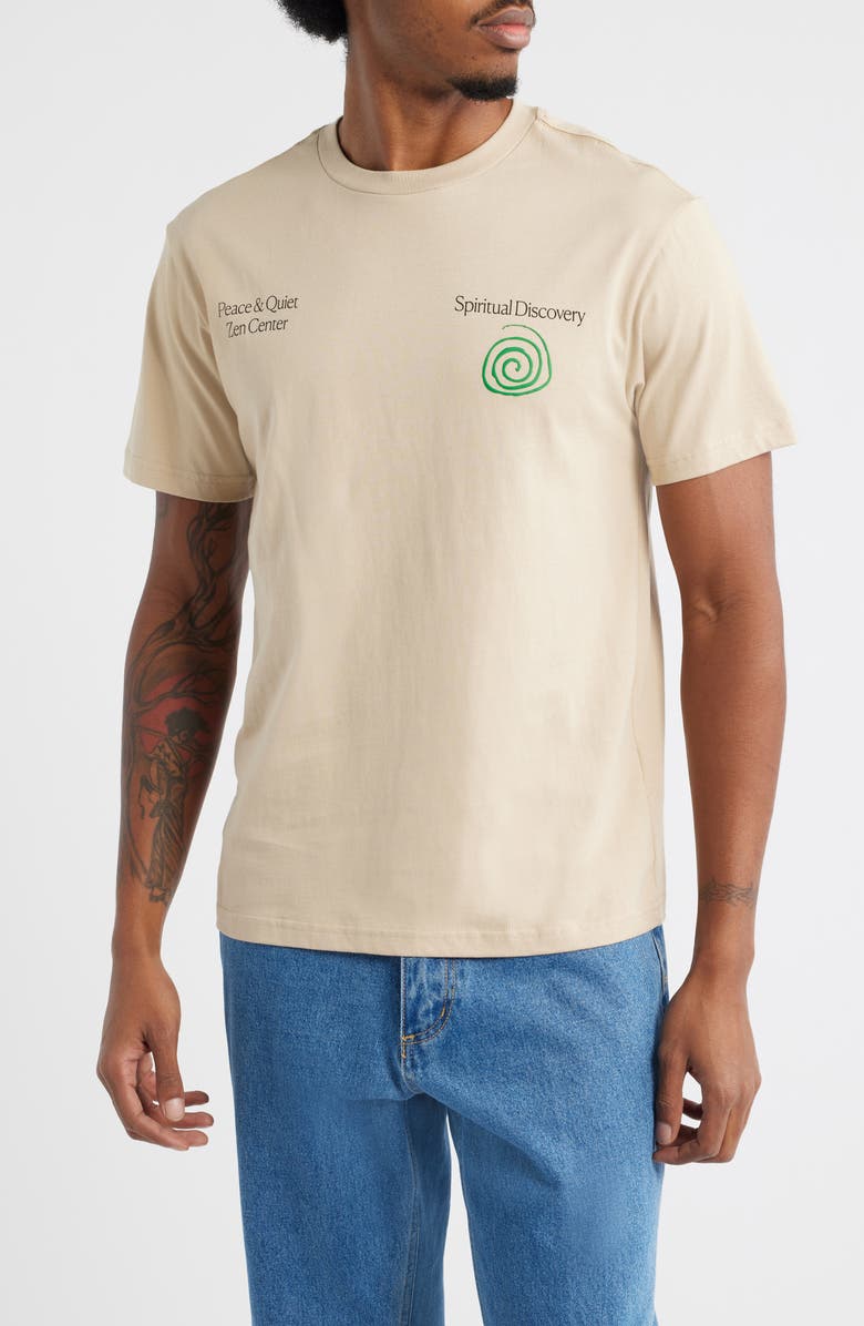 Museum of Peace & Quiet Spiritual Discovery T-Shirt, Main, color, Taupe