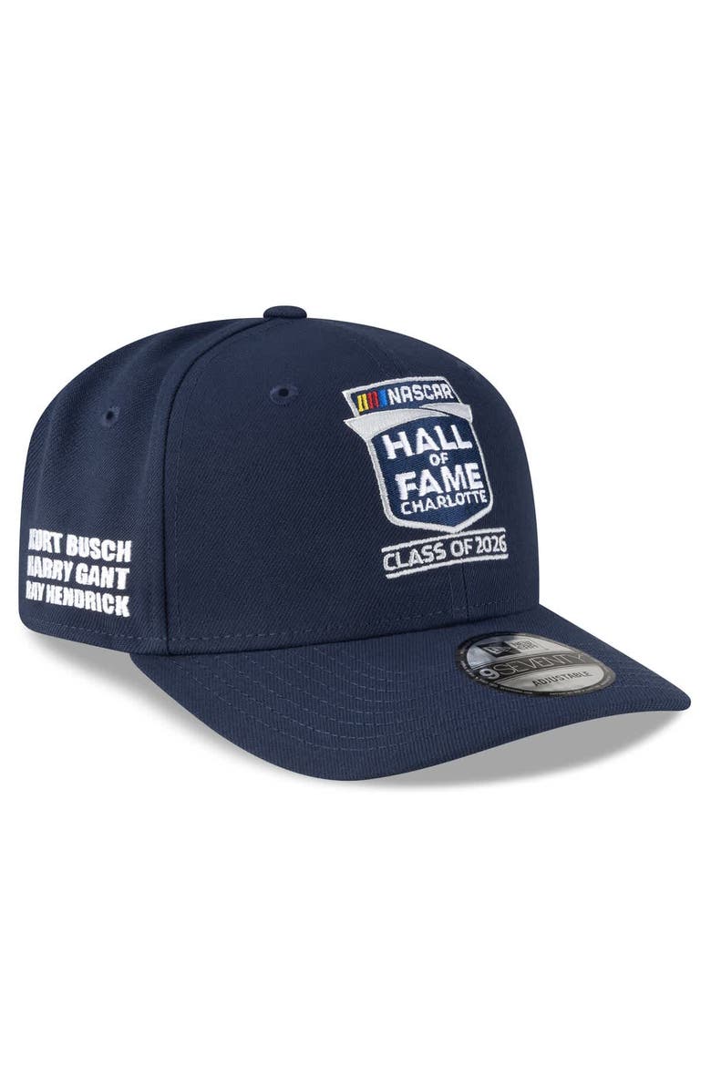 Men's New Era  Navy NASCAR Hall of Fame Class of 2026 9SEVENTY Adjustable Hat, Main, color, Navy