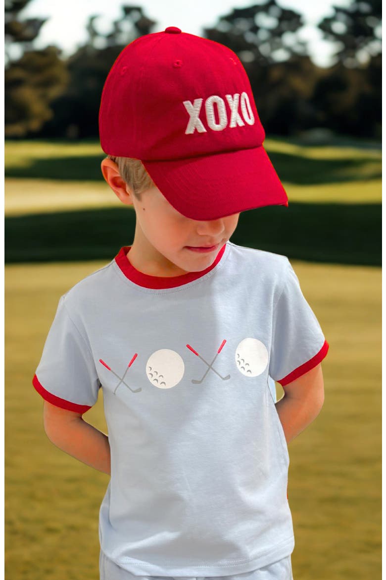 Golf XO T-Shirt, Alternate, color, Blue