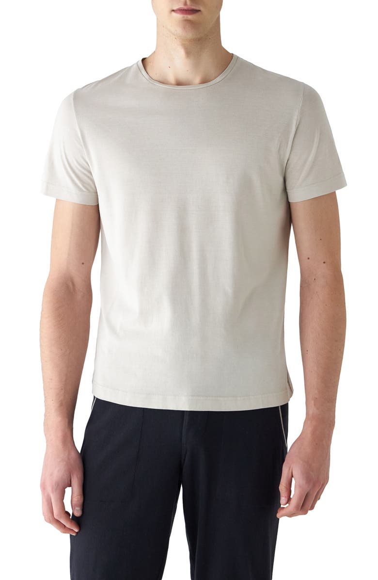 Loro Piana Silk & Cotton T-Shirt, Main, color,