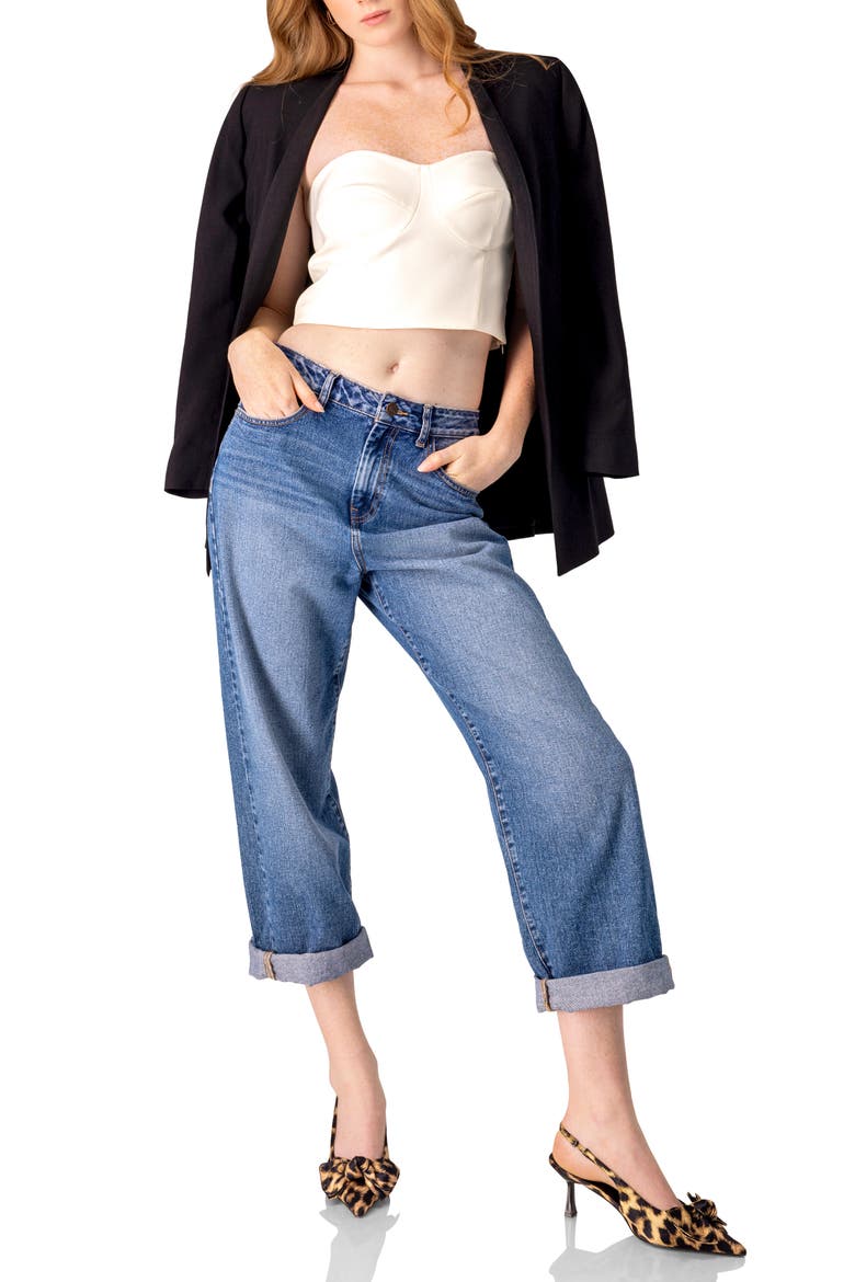 Solid Natural Tube Crop Top, Alternate, color, Natural