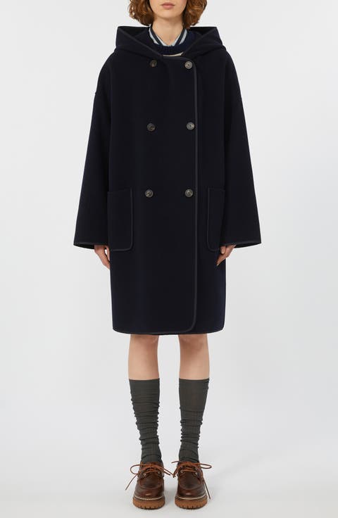 Bergen Hooded Wool Coat