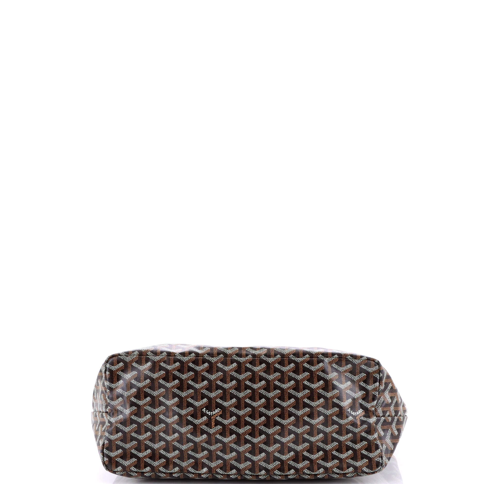 Pre-Owned Goyard Saint Louis Tote Coated Canvas PM, Alternate, color, Brown