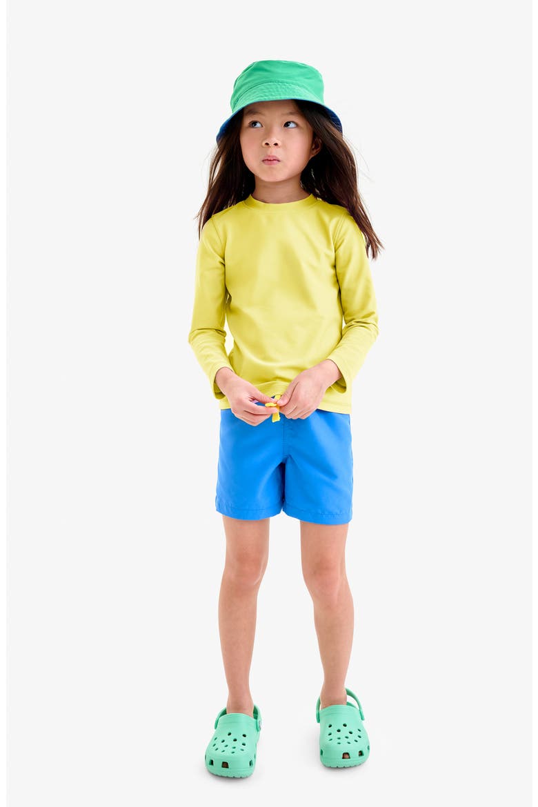 Kids' Swim Trunks, Alternate, color, BLUEBERRY
