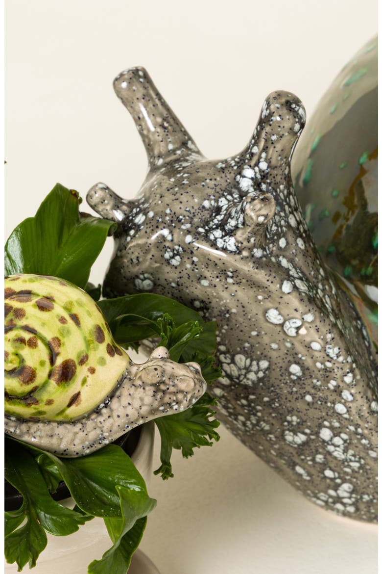 Ceramic Garden Snail by Goose and Company Ltd, Alternate, color, Multi