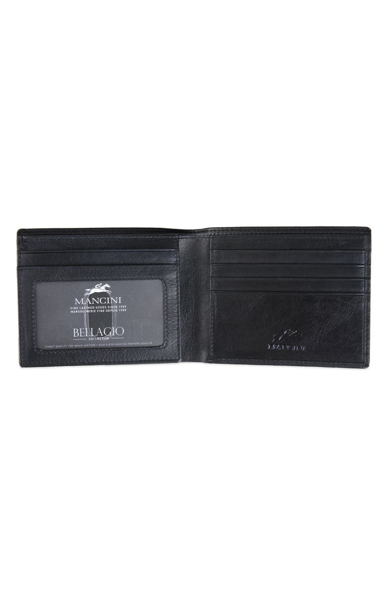 Mancini RFID Bifold Wallet, Alternate, color, Black