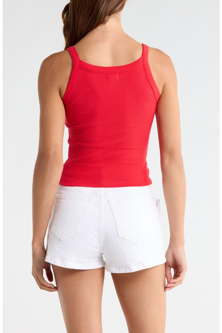 Day Trip Forever Graphic Rib Knit Tank, Alternate, color, FIESTA RED